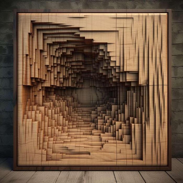 نموذج ثلاثي الأبعاد لآلة CNC 3D Art 